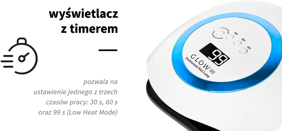 Activeshop LED lempa - Glow V1, 168w, mėlyna