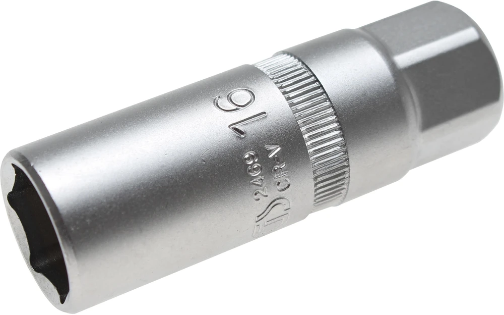 UŽDEGIMO ŽVAKIŲ GALVUTĖ SU MAGNETU, ŠEŠIAKAMPĖ | 10 MM (3/8") KVADRATAS | 16 MM (2469)