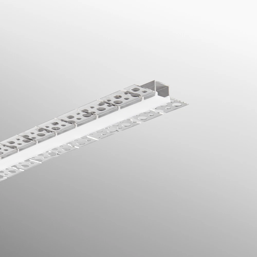 Užglaistomas lankstus LED profilis BEND, aliuminio sp., 2m