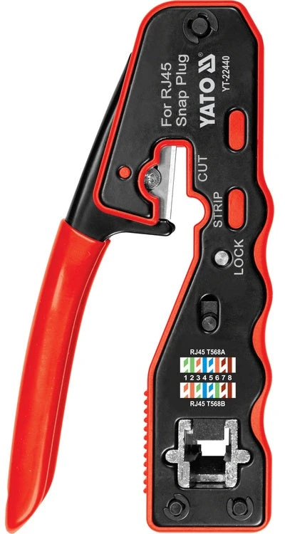 YATO REPLĖS RJ45 JUNGIŲ SPAUDIMUI