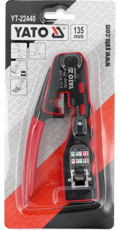 YATO REPLĖS RJ45 JUNGIŲ SPAUDIMUI