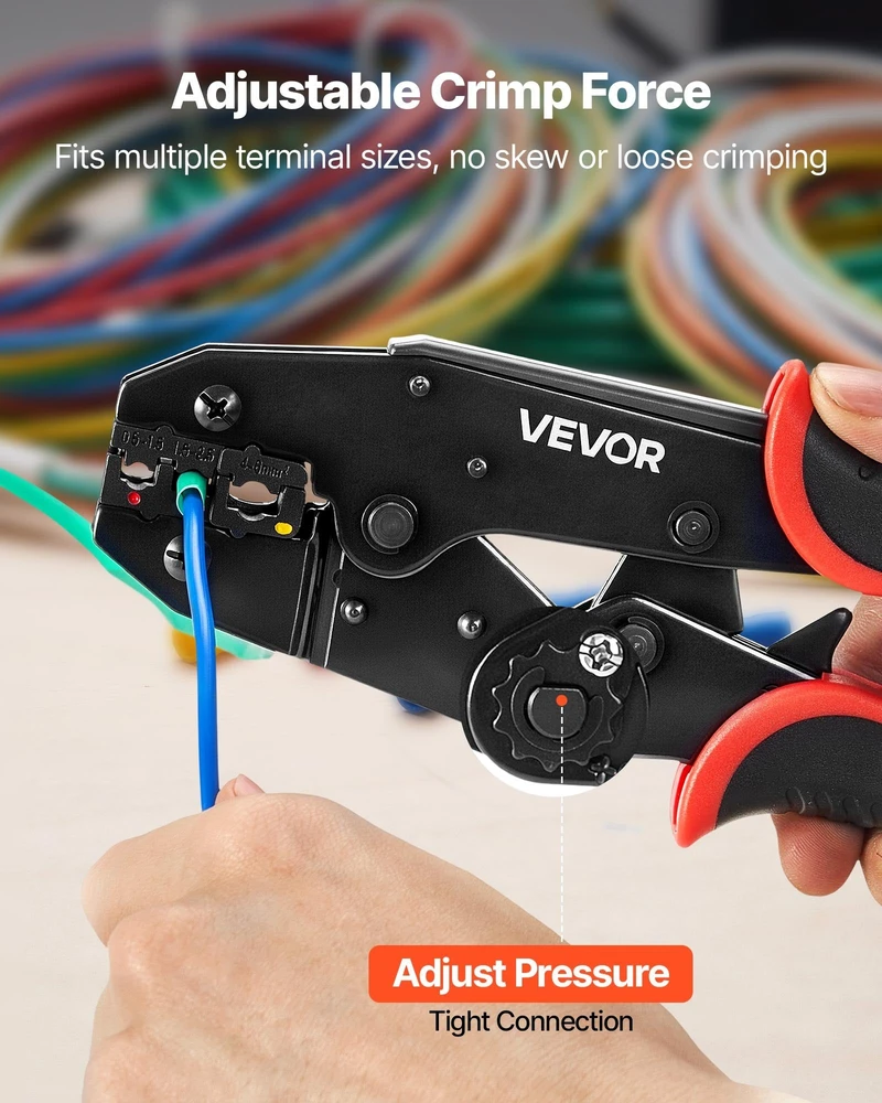 Užspaudimo replės VEVOR HS-30J, 0.5-6 mm²
