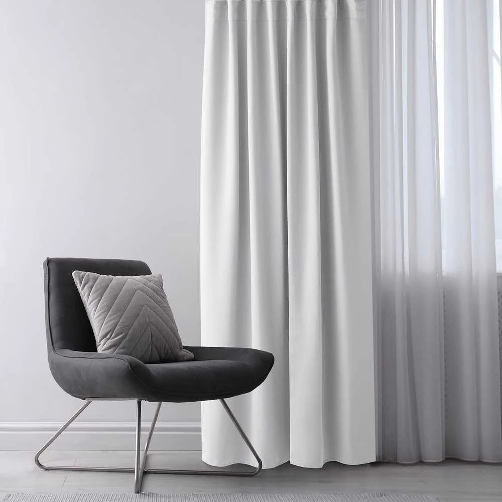 Užuolaida AH BLACKOUT PLEAT Baltas 140X175 1PC
