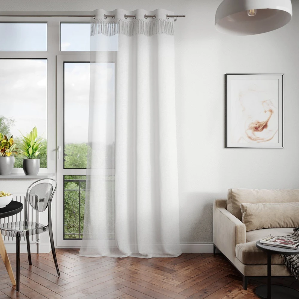 AmeliaHome Užuolaida Baya su kilpomis 140 × 250 cm
