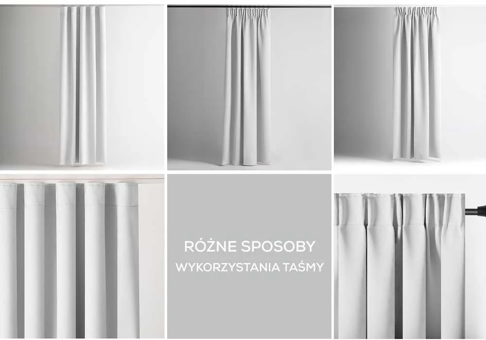 Užuolaida blackout 140×245 cm balta AH