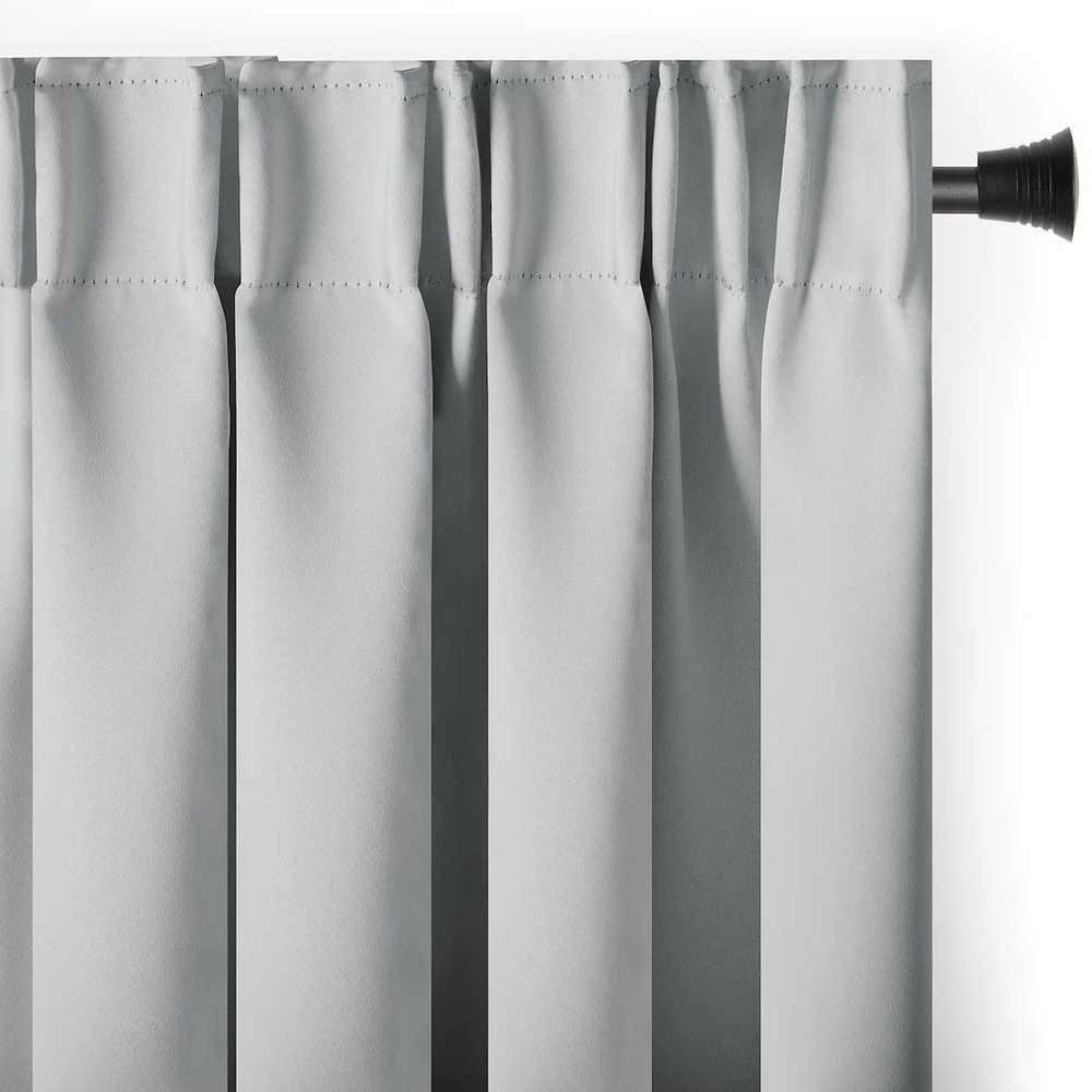 Užuolaida blackout 140×245 cm šviesiai pilka CURT