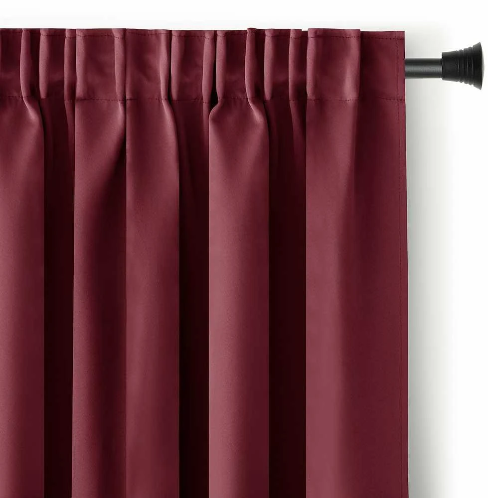 Užuolaida blackout 140×270 bordo spalvos CURT AH