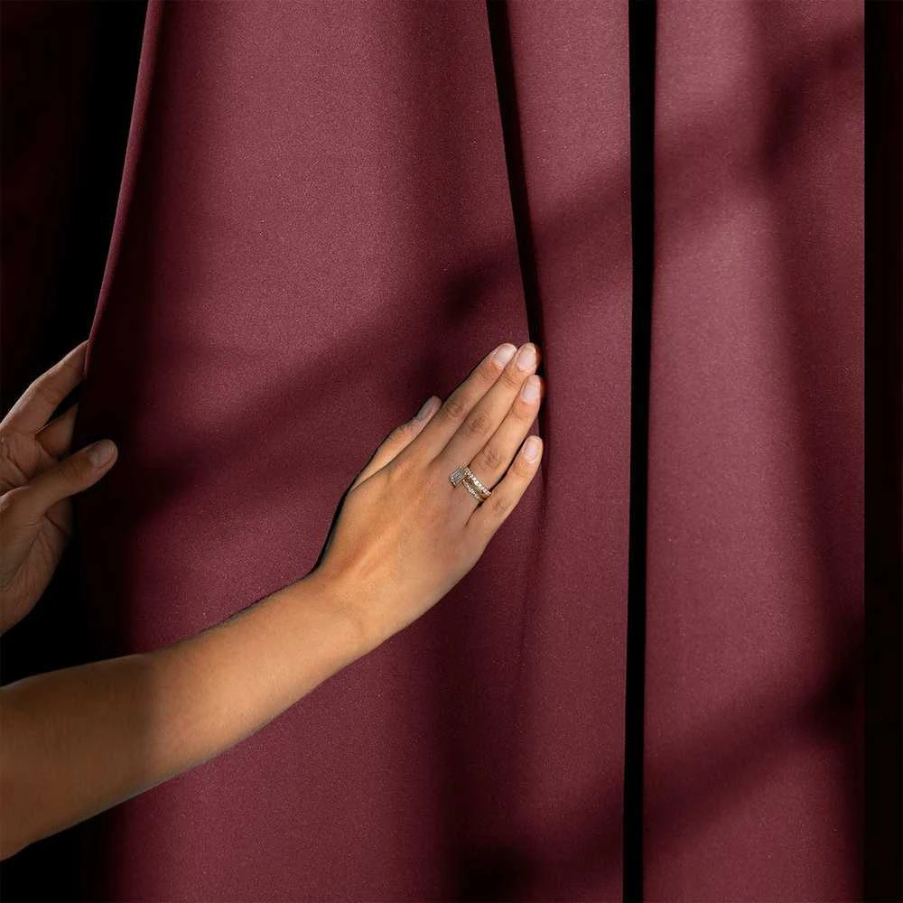 Užuolaida blackout 140×270 bordo spalvos CURT AH
