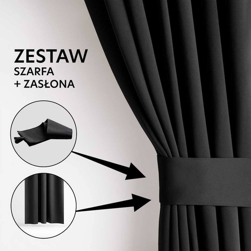 Užuolaida blackout tipo juoda