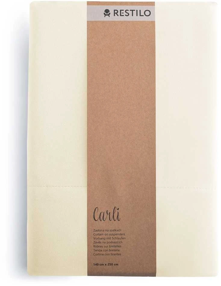 Užuolaida RES OXFORD CARLI EYELETS CREAM 140X270 1PC