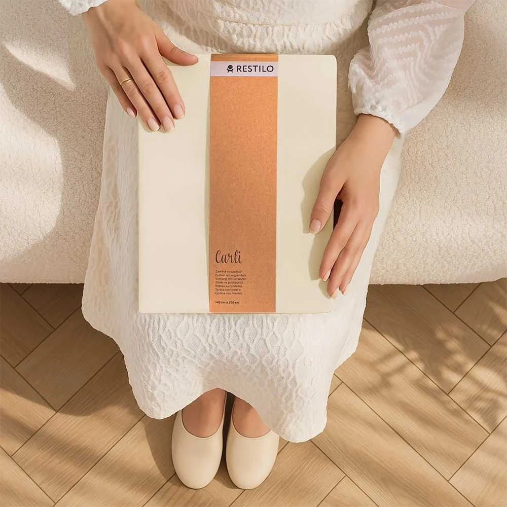 Užuolaida RES OXFORD CARLI EYELETS CREAM 140X270 1PC