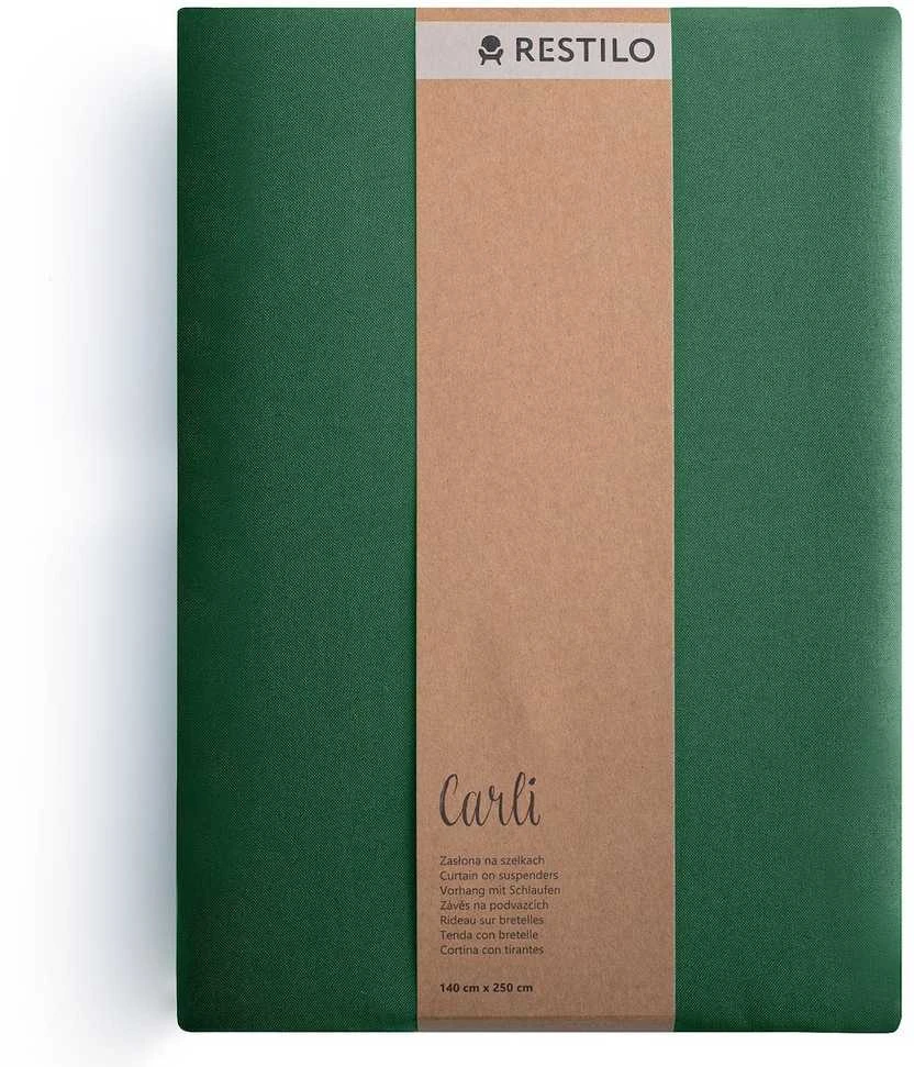 Užuolaida RES OXFORD CARLI EYELETS D.Žalias 140X270 1PC
