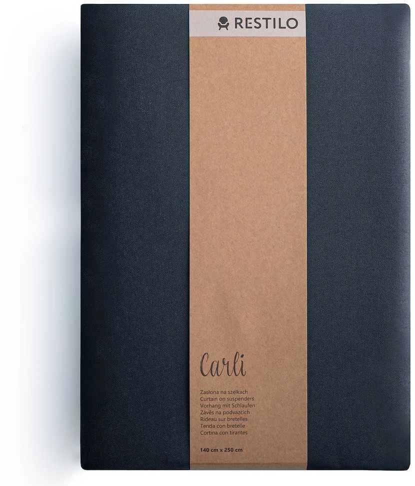 Užuolaida RES OXFORD CARLI EYELETS INDIGO 140X250 1PC