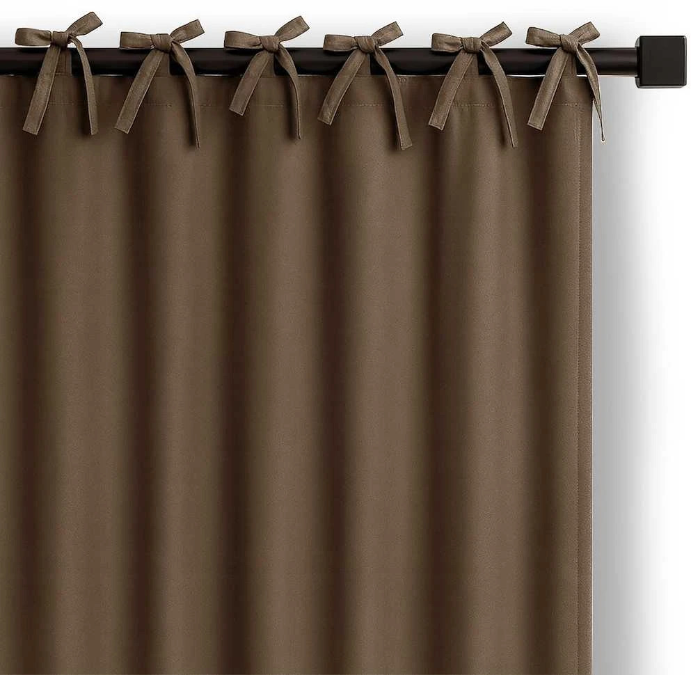 Užuolaida RES OXFORD CARLI TAB D.BROWN 140X250 1PC