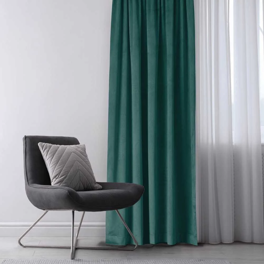 Homede Užuolaidos 135×300 cm iš aksomo