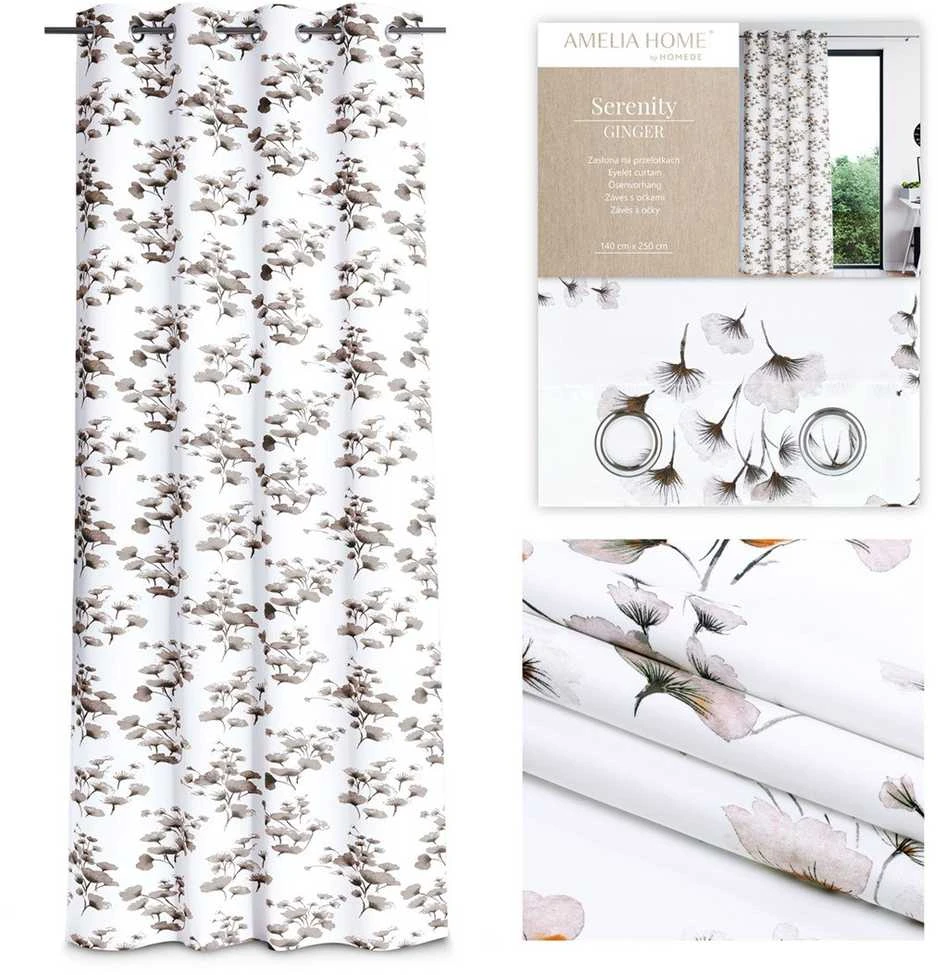 AmeliaHome Užuolaidos 140 × 250 cm, AH
