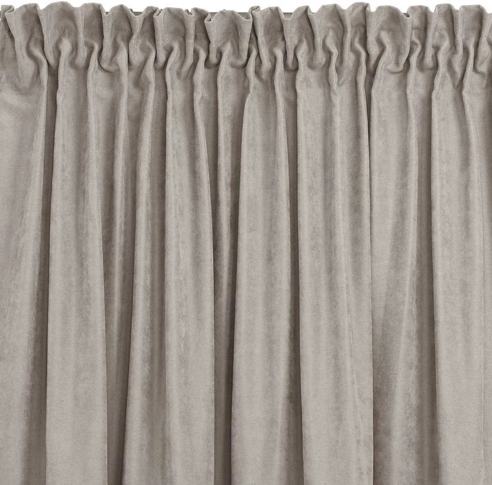 Homede Užuolaidos 140×245 iš čenilio kapučino spalvos