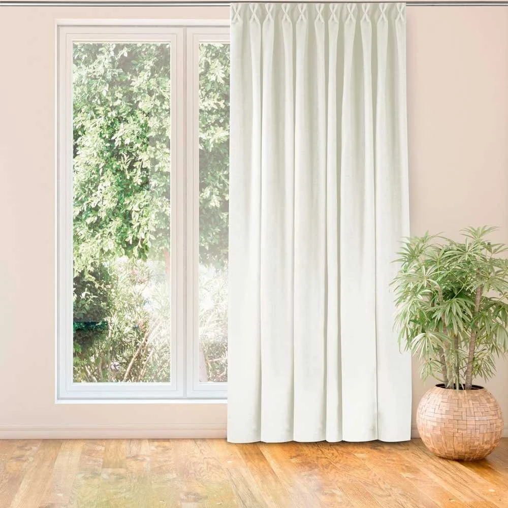 Užuolaidos 140×300 kreminės Chenille Flex