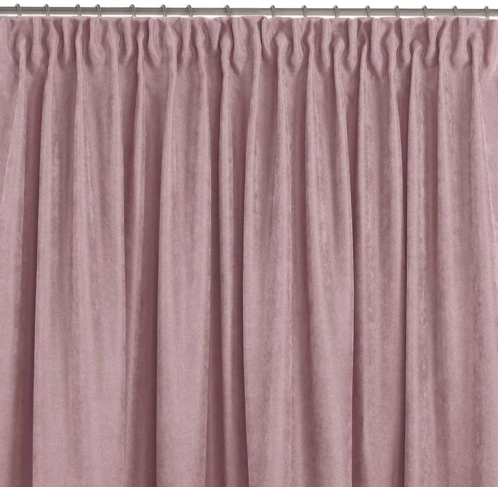 Užuolaidos 220×270 cm iš chenilės rožinės