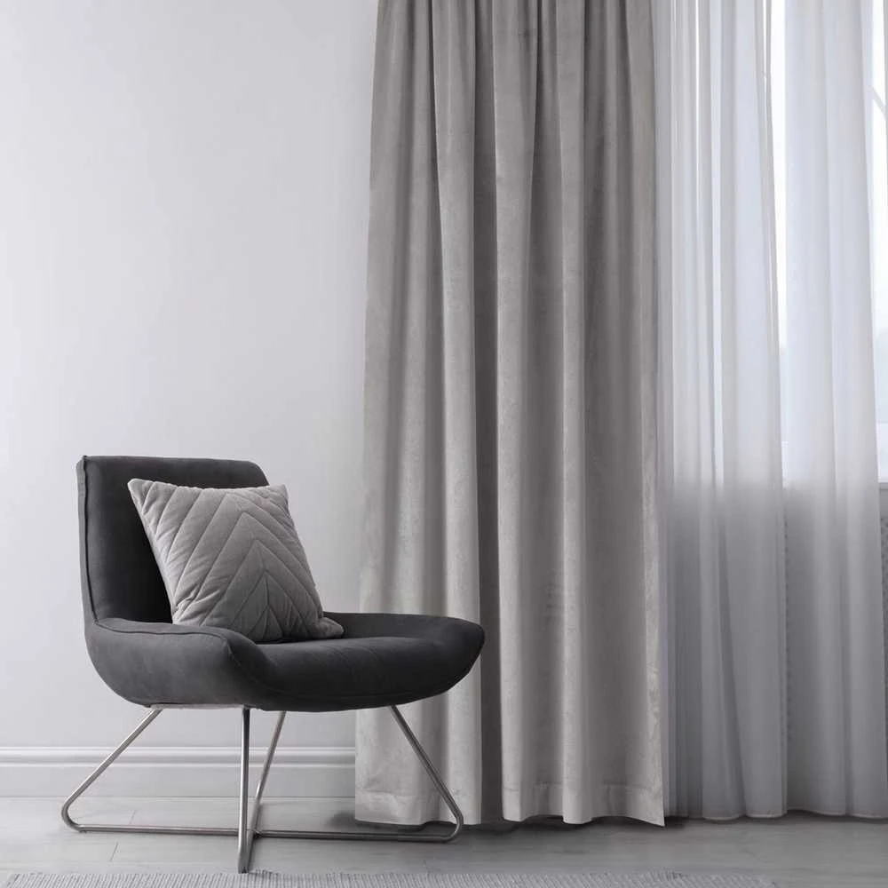 Homede Užuolaidos 265 × 270 cm, pilka