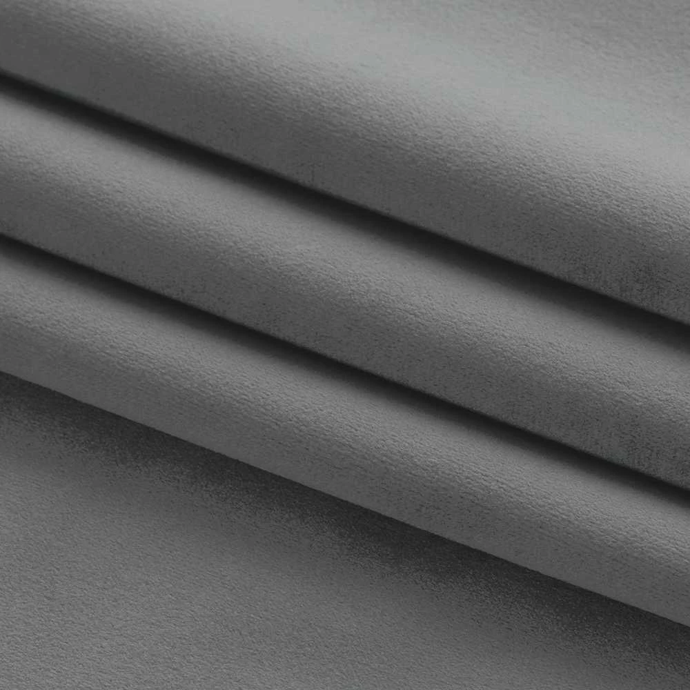 Homede Užuolaidos 530 × 225 cm, veliūrinės tamsiai pilkos spalvos