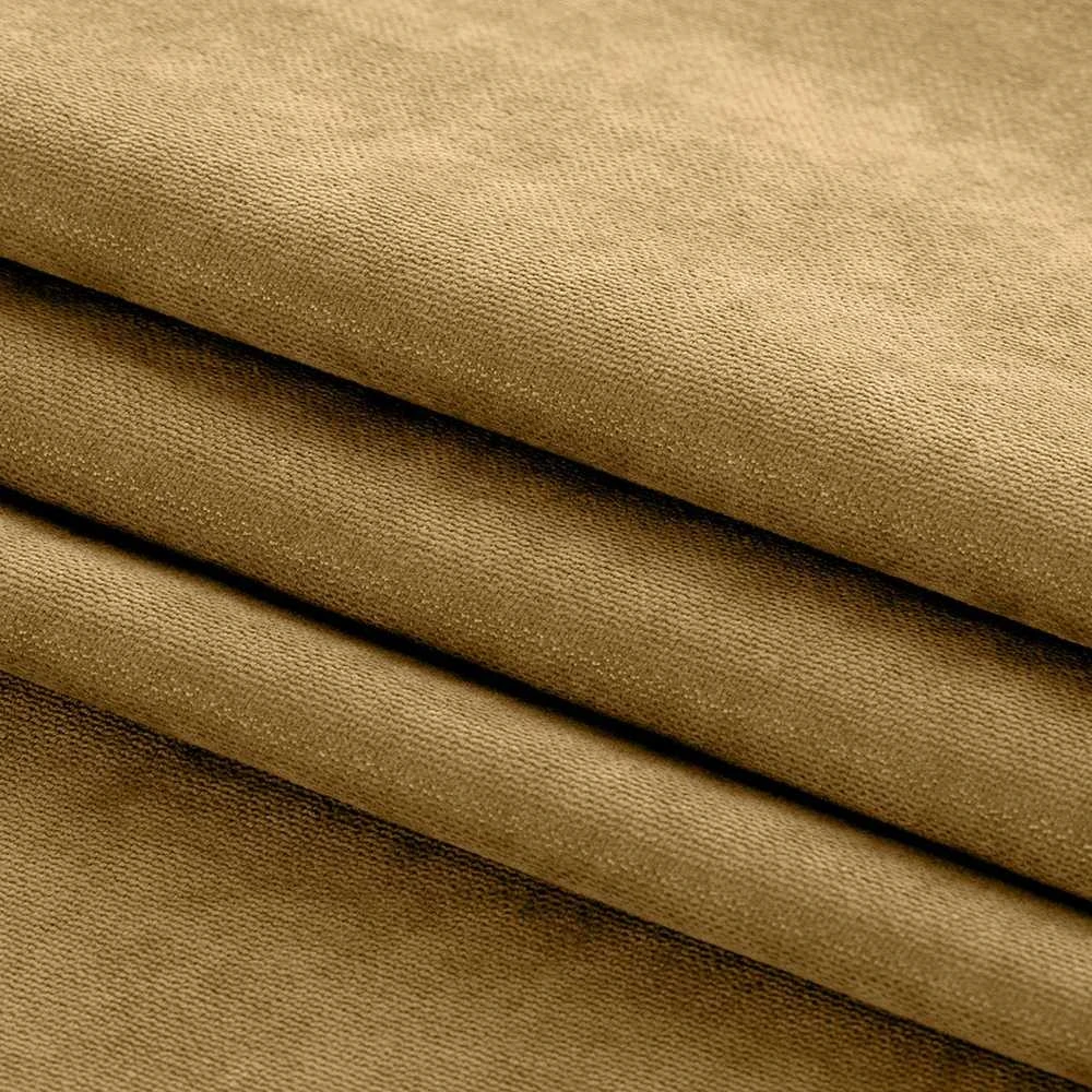 Homede Užuolaidos chenille 140×245 cm šviesiai ruda