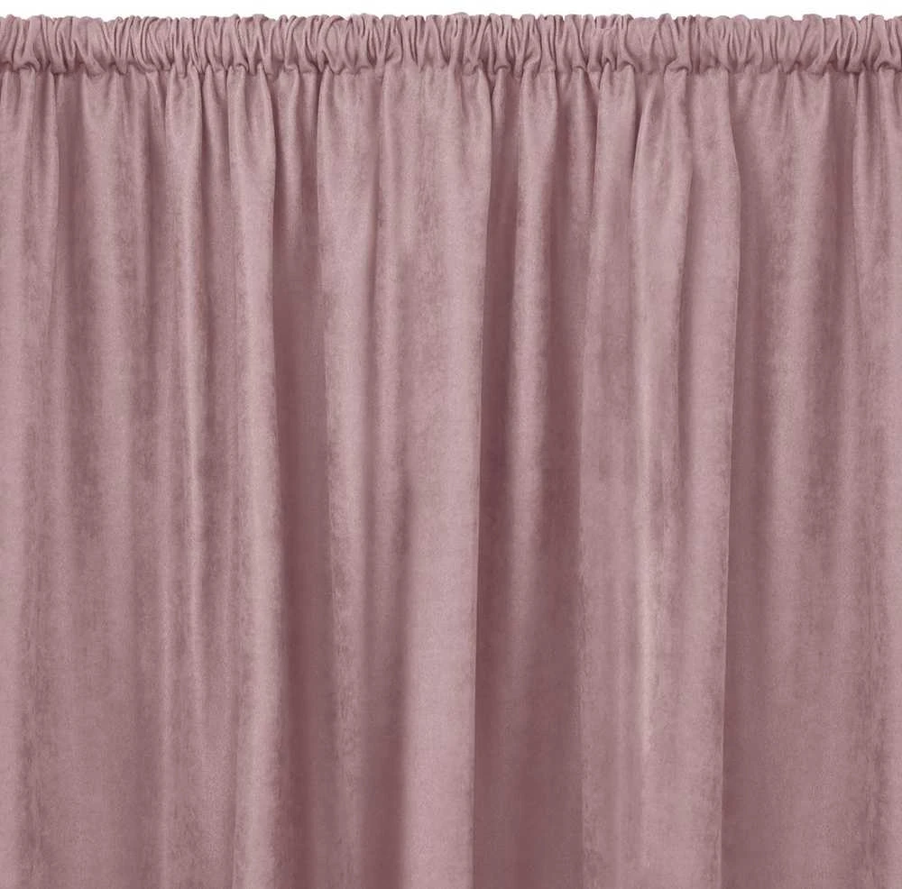 Homede Užuolaidos chenille 140×245 rožinės