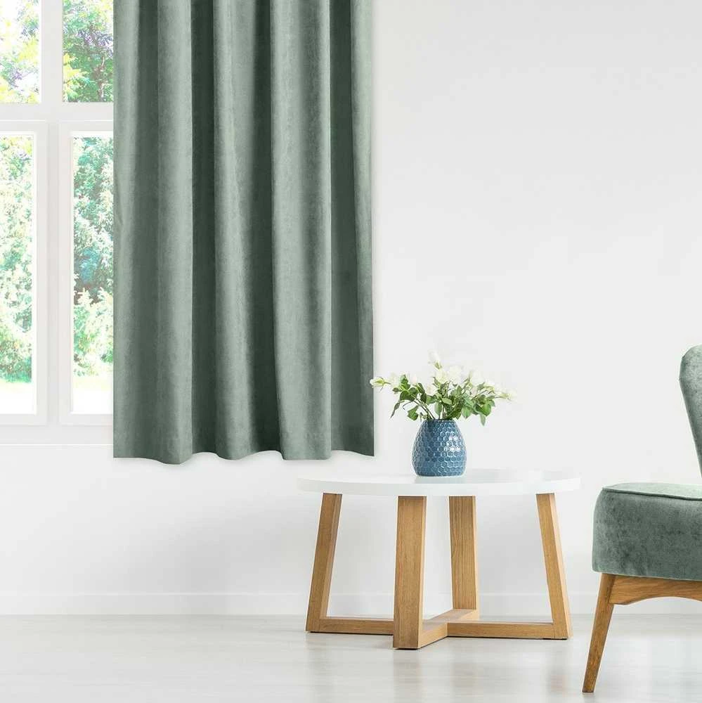 Užuolaidos chenille 220×270 mėtinės