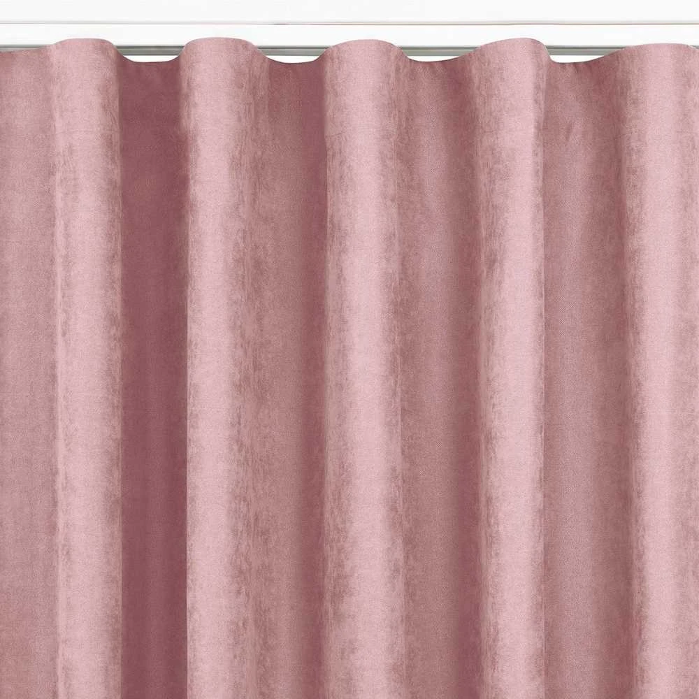 Užuolaidos chenille 280×175 cm rožinės