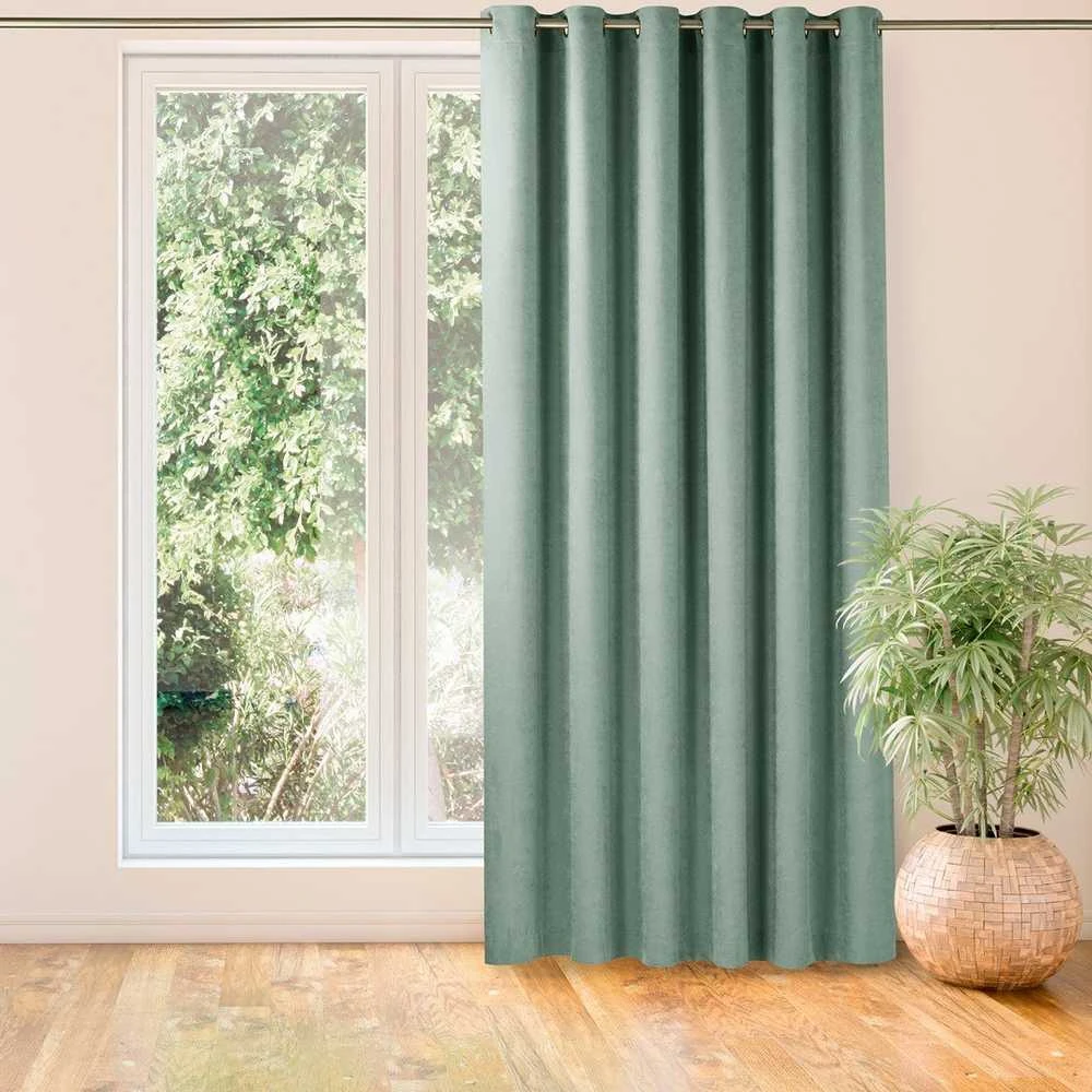Homede Užuolaidos chenille mėtų 140×245 cm