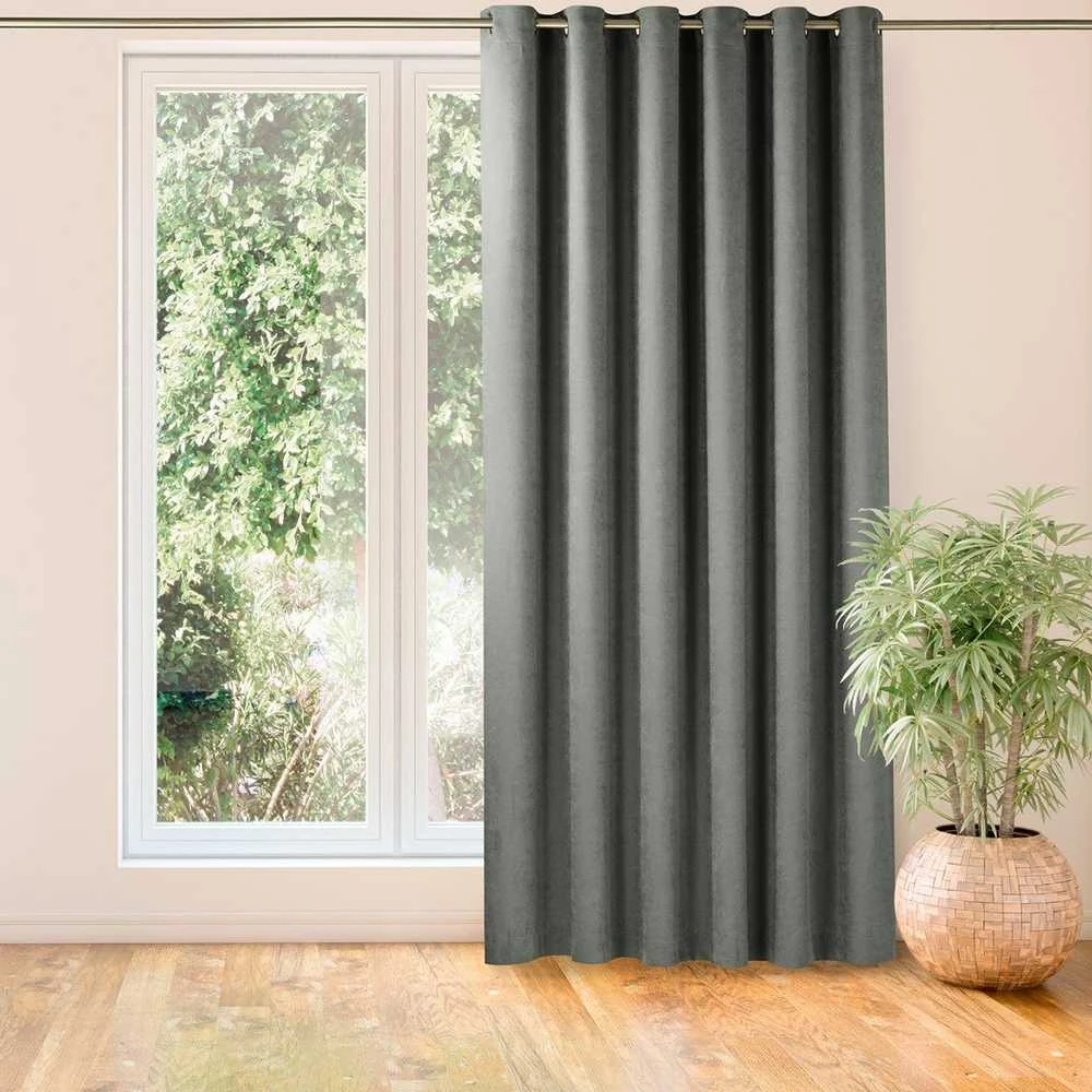 Homede Užuolaidos chenille pilkos 280×245 G