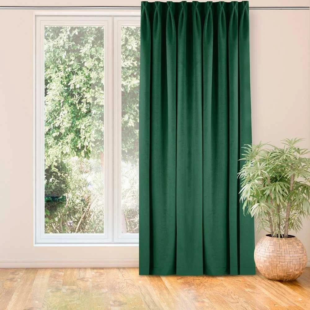 Homede Užuolaidos iš aksomo 135×245 VELVET FLEX