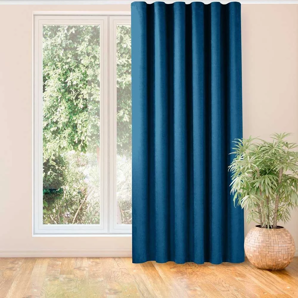 Užuolaidos iš čenilės 420×175 indigo