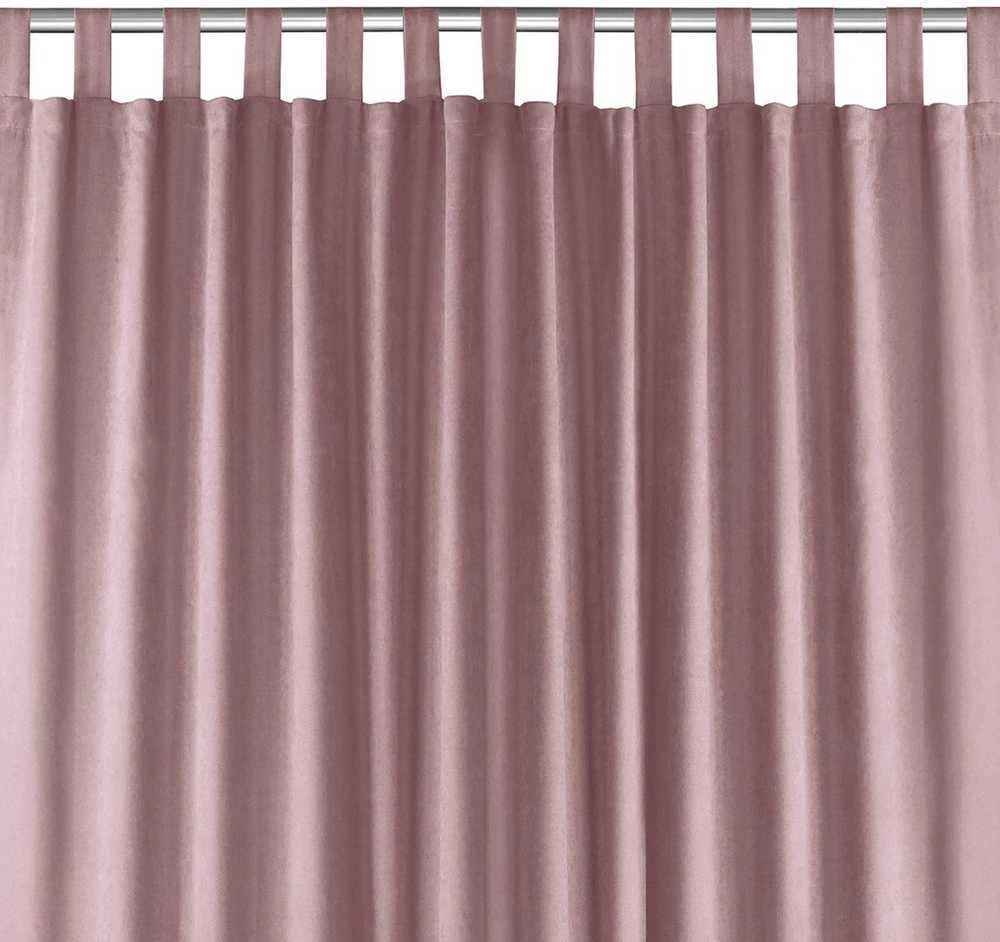 Homede Užuolaidos iš chenilio 280×300 rožinės