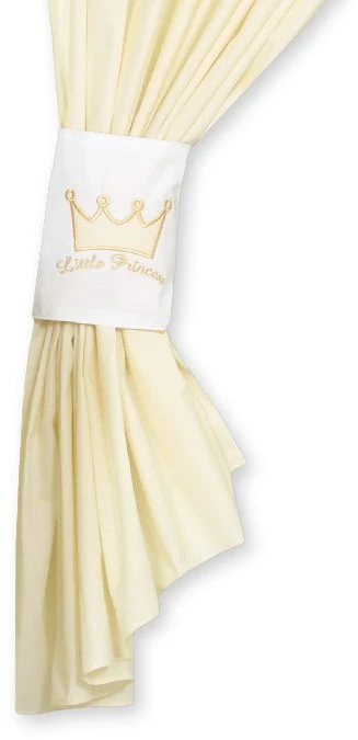 Užuolaidos kūdikio kambariui – kreminės Little Princess