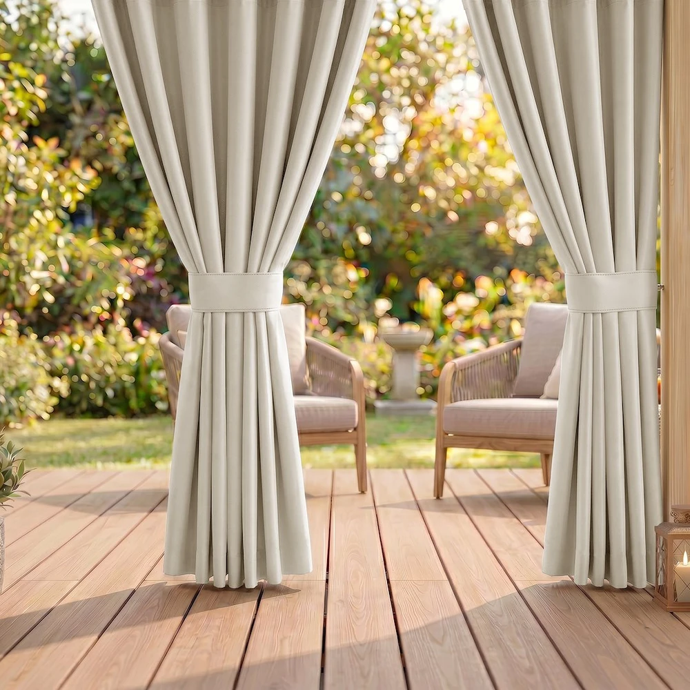 Užuolaidos raištis Molte AmeliaHome 155 × 9 cm, šviesiai smėlio