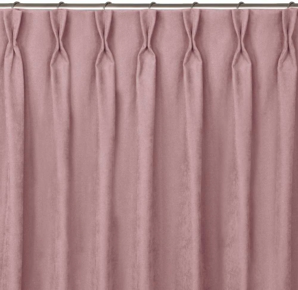 Užuolaidos rožinės 280×225 Chenille FLEX 75