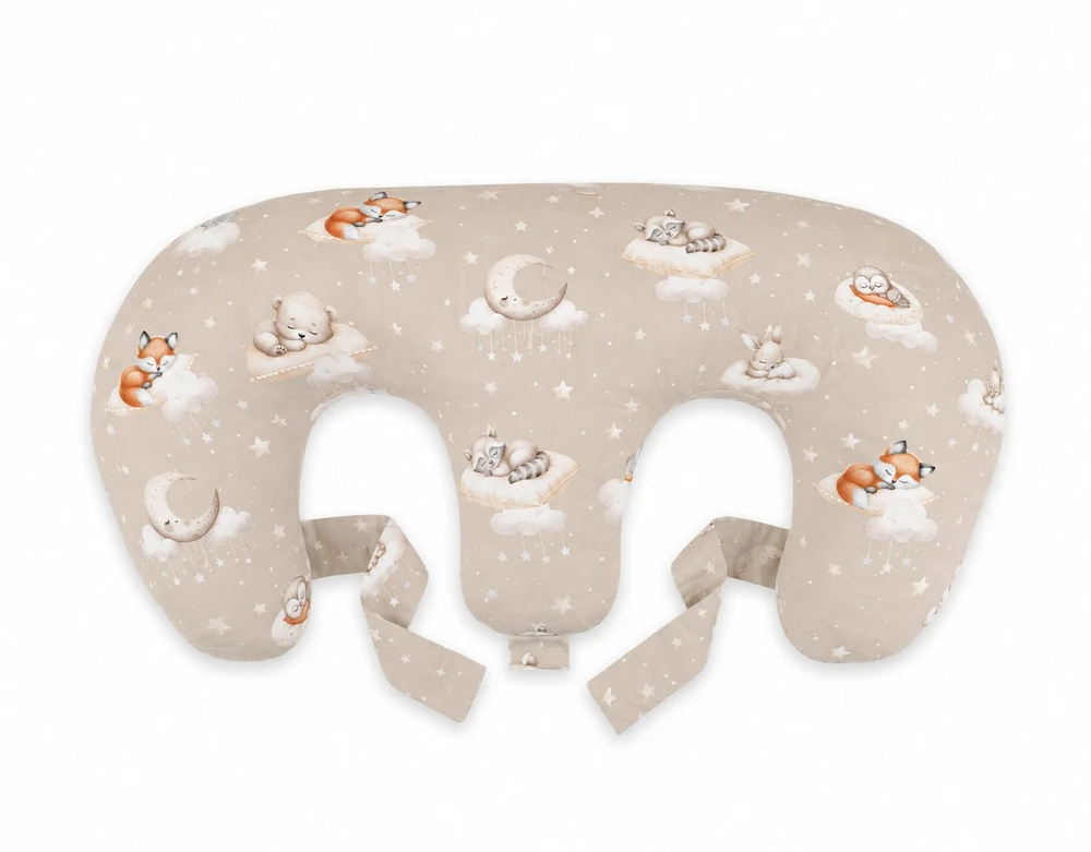 Užvalkalas dvigubai maitinimo pagalvei Bobono Twinkle Woodland