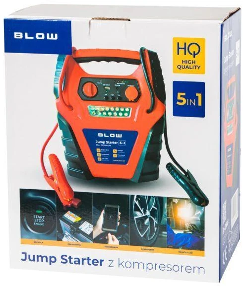 Blow Jump Starter su 5w1 kompresoriais
