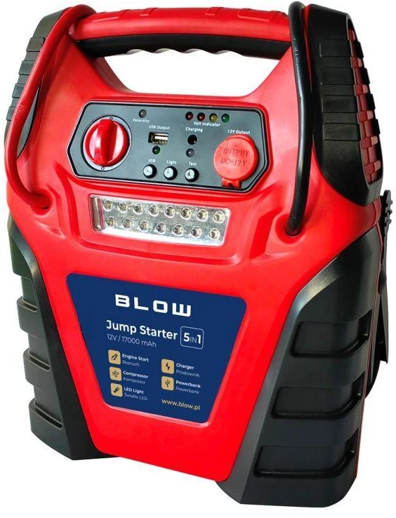 Blow Jump Starter su 5w1 kompresoriais