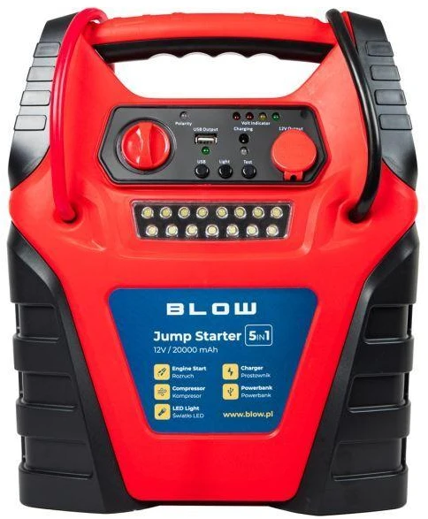 Blow Jump Starter su 5w1 kompresoriais
