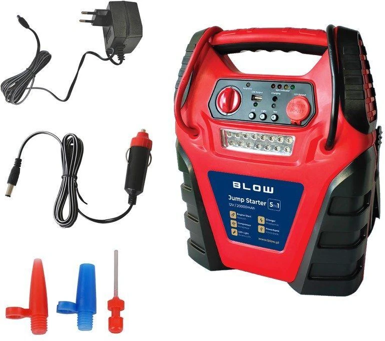 Blow Jump Starter su 5w1 kompresoriais