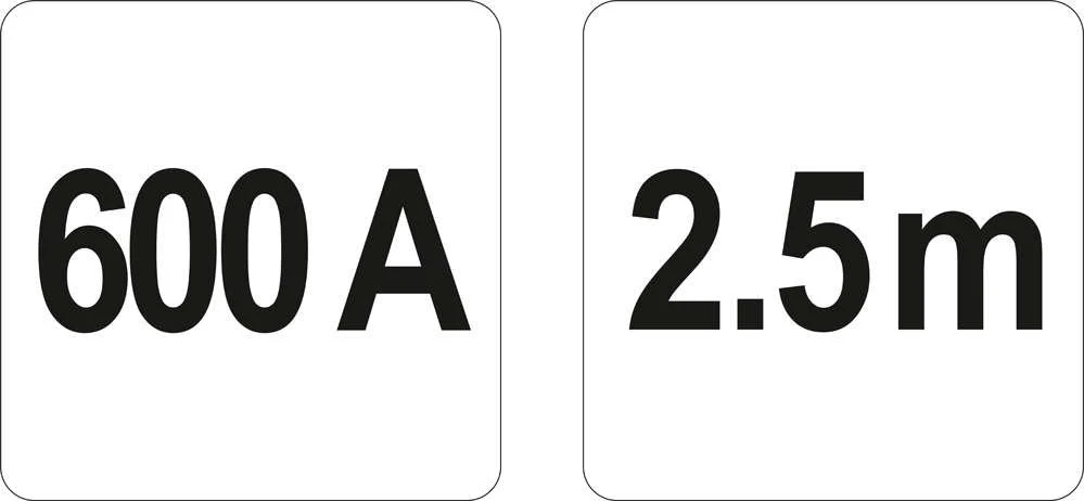 Yato KITAS KABELIS ROZRUCHOWE 400A 83152