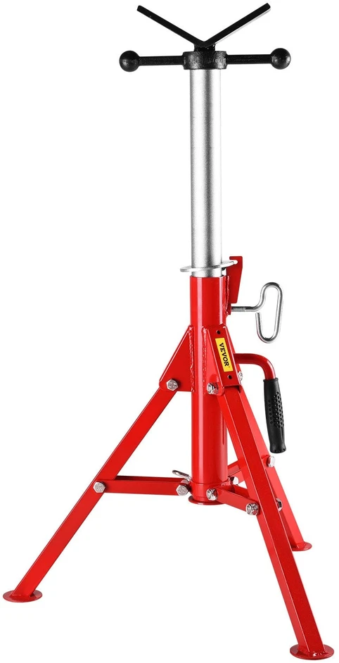 VEVOR V tipo vamzdžių stovas 1/8"-12", reguliuojamas aukštis