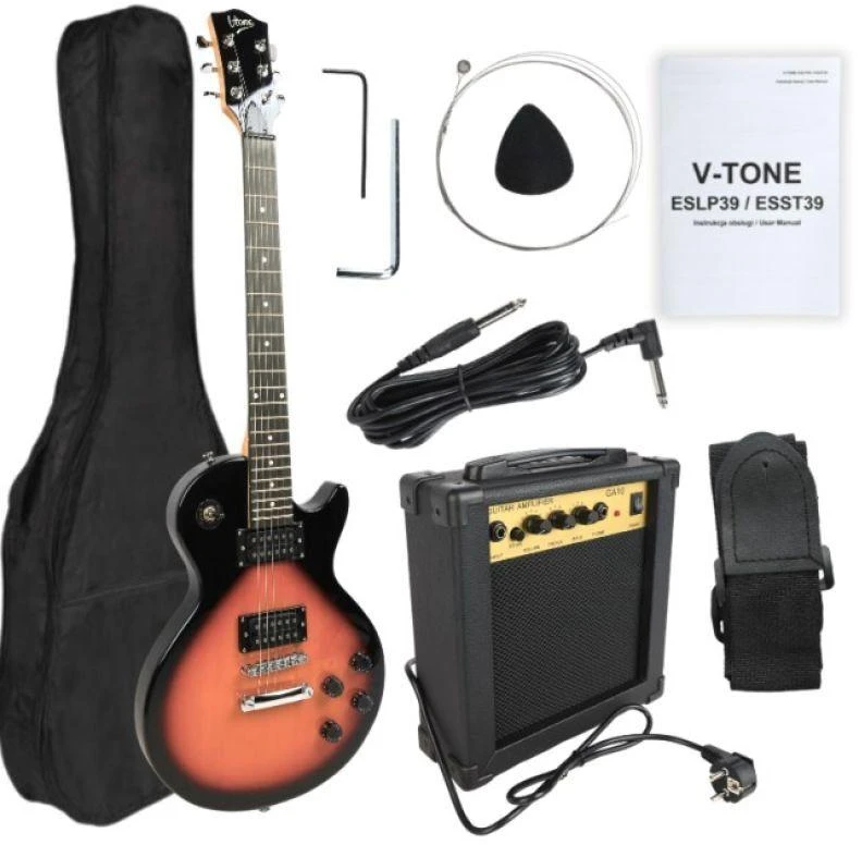 V-TONE ESLP39 SB 4/4 „Les Paul“ elektrinė gitara