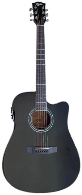 V-TONE VEAG1 CE BK - 4/4 electro-acoustic guitar, juodas
