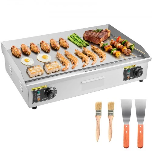 Vaflinė VEVOR Elektrinė grilė 725 x 400 mm, 4400W