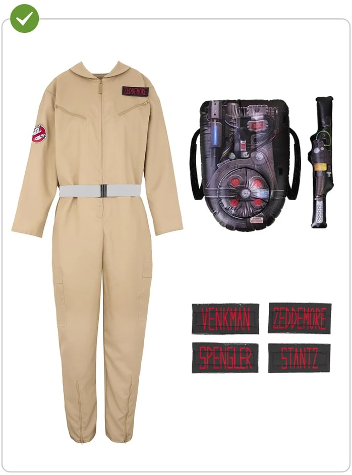 Vaiduoklių medžiotojų kostiumas vyrams – „Vaiduoklių medžiotojai“ (Ghostbusters)