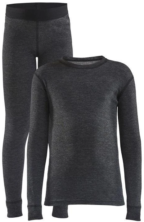 Vaikams skirtas termo apatinių drabužių komplektas CORE WOOL MERINO SET JR