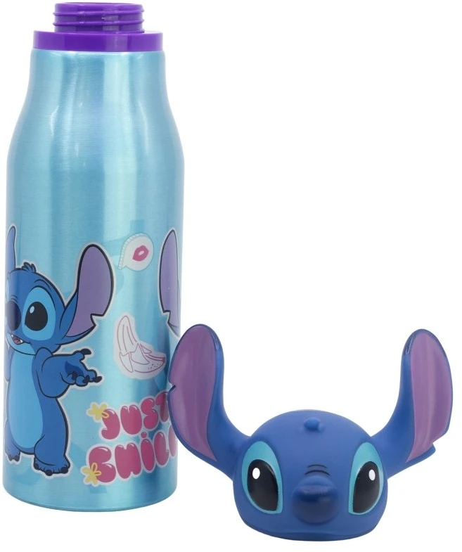 Bez Marki Disney Stitch - aliuminio butelis su 3D dangteliu 690 ml